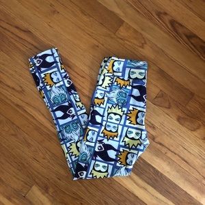 Lularoe Disney villains leggings NWOT